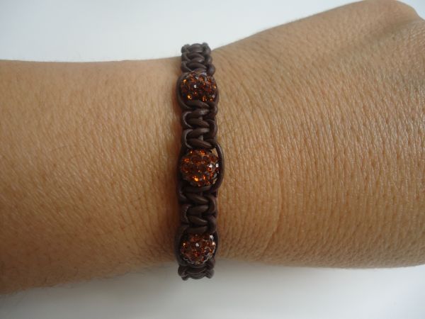 037BIJ - Pulseira Macramê