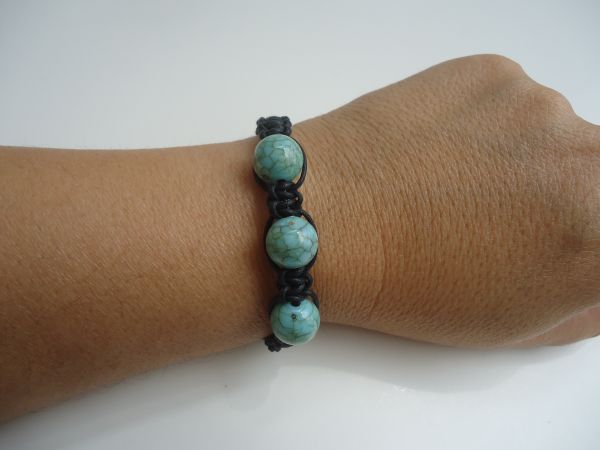 041BIJ - Pulseira Macramê