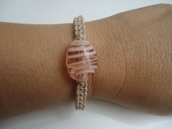 040BIJ - Pulseira Macramê